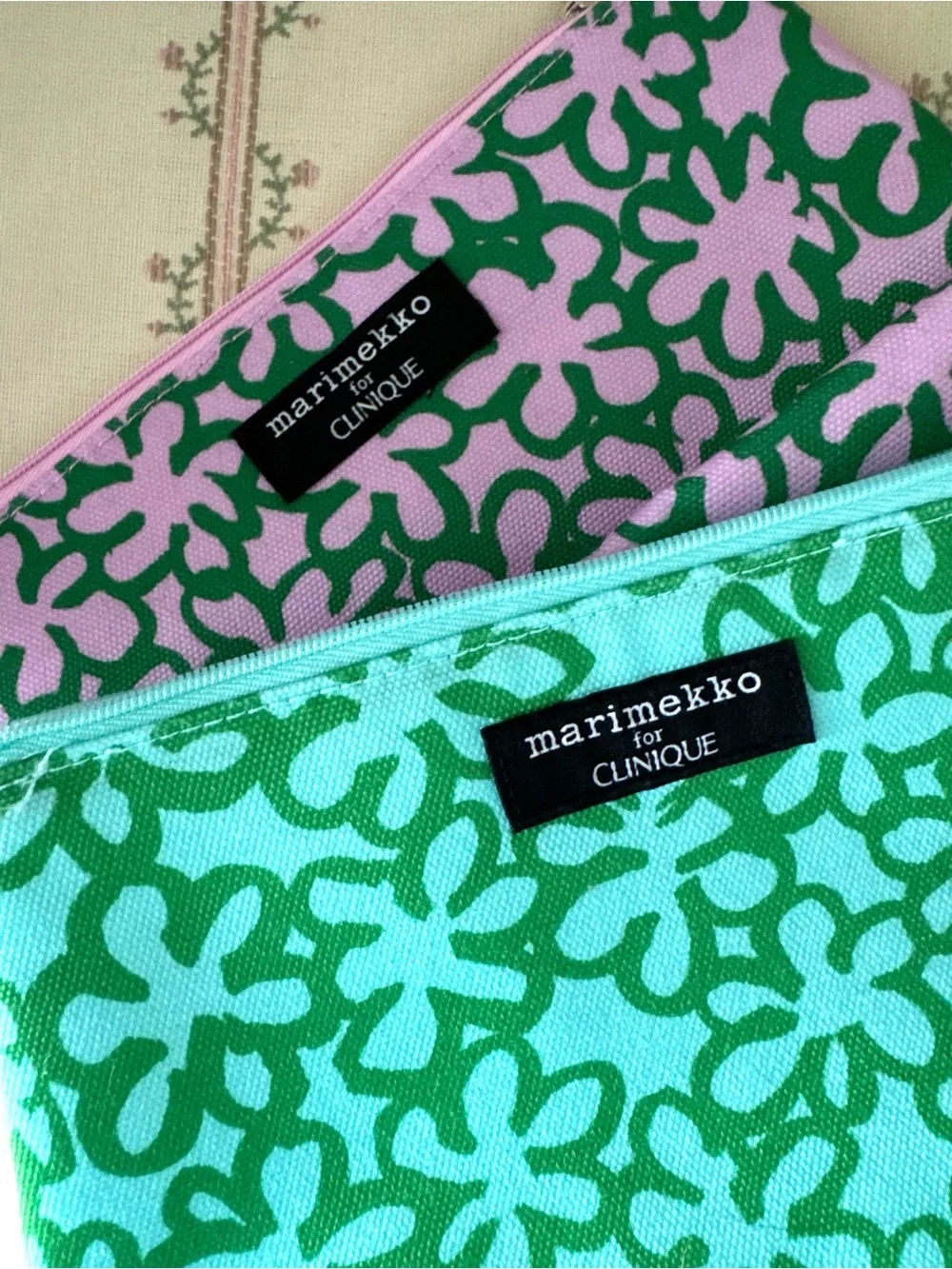 Marimekko for Clinique Makeup Bags - Set of 2